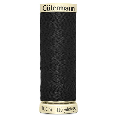 Guterman Sew-All Thread: 100m - Black - BLK