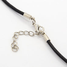Load image into Gallery viewer, Pack of 10 Leather Cord Cord Necklace Making with Brass Lobster Clasps 18”