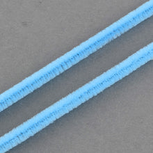 Load image into Gallery viewer, Pack of 50 Sky Blue Pipe Cleaners, Chenille Craft Wire