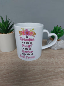Custom Printed Grandma 11oz Ceramic Coffee Mug/Tea Cup Mug-49