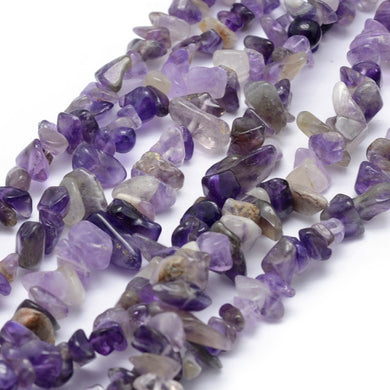 Wholesale 5 x Strands Amethyst Beads Chip 5-8mm