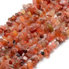 Load image into Gallery viewer, 1 x Strand Carnelian Beads Chips 5-8mm
