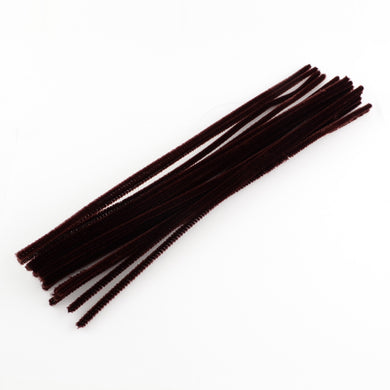 Pack of 50 Brown Pipe Cleaners, Chenille Craft Wire