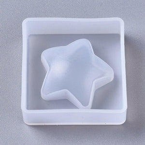 Silicone Resin Mould 45 x 45 x 14.5mm Star