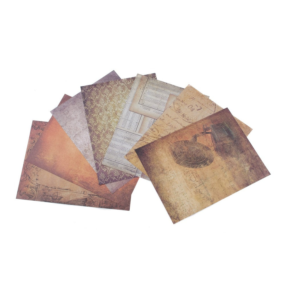 Vintage Style Crafting Paper, Scrapbooking, Background Paper 20 x 15cm