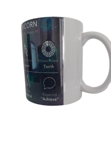 Zodiac Sign 11oz Ceramic Printed Coffee Mug/tea Cup (Capricorn)