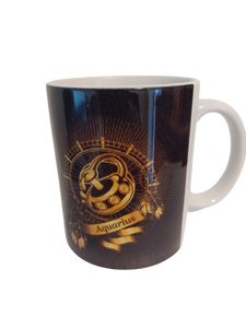 GIFTZ GALORE GIFTS & CRAFT SUPPLIES Zodiac Sign 11oz Ceramic Printed Coffee Mug/Tea Cup (Aquarius)