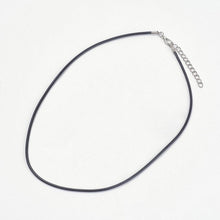 Load image into Gallery viewer, Imitation Leather Necklace 2mm Cord Black Pack of 10