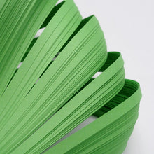 Load image into Gallery viewer, Paper Quilling Strips Lime Green 53cm x 5mm Pack of 110+