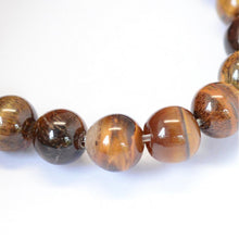 Load image into Gallery viewer, 46pcs Natural Gemstone Tiger Eye Stone Beads Round Loose Beads for DIY Jewelry Making Findings 8 mm