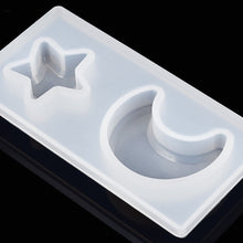Load image into Gallery viewer, Set of 4 Silicone Resin Moulds, Jewellery Making, Mixed Shapes