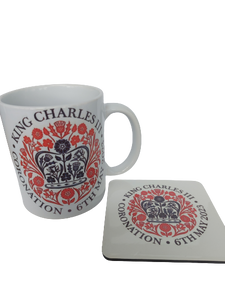 Custom Printed 11oz Ceramic Printed Coffee Mug/Tea Cup And Coaster Set MugC-11