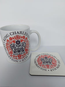 Custom Printed 11oz Ceramic Printed Coffee Mug/Tea Cup And Coaster Set MugC-11