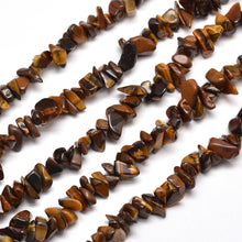Load image into Gallery viewer, Long Strand Of 240+ Tiger Eye 5-8mm Chip Beads