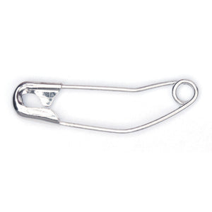 Pack of 50 Safety Pins: Curved: Loose: 37mm