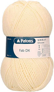 Patons Fab DK Acrylic Yarn Cream - 2307