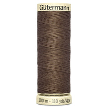 Load image into Gallery viewer, Guterman Sew-All Thread: 100m - Chocolate - 815
