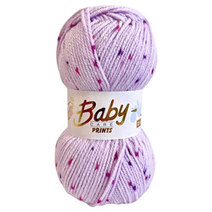 Baby Care Prints Woolcraft DK Double Knitting Wool/Yarn 100g Balls (Ballerina)