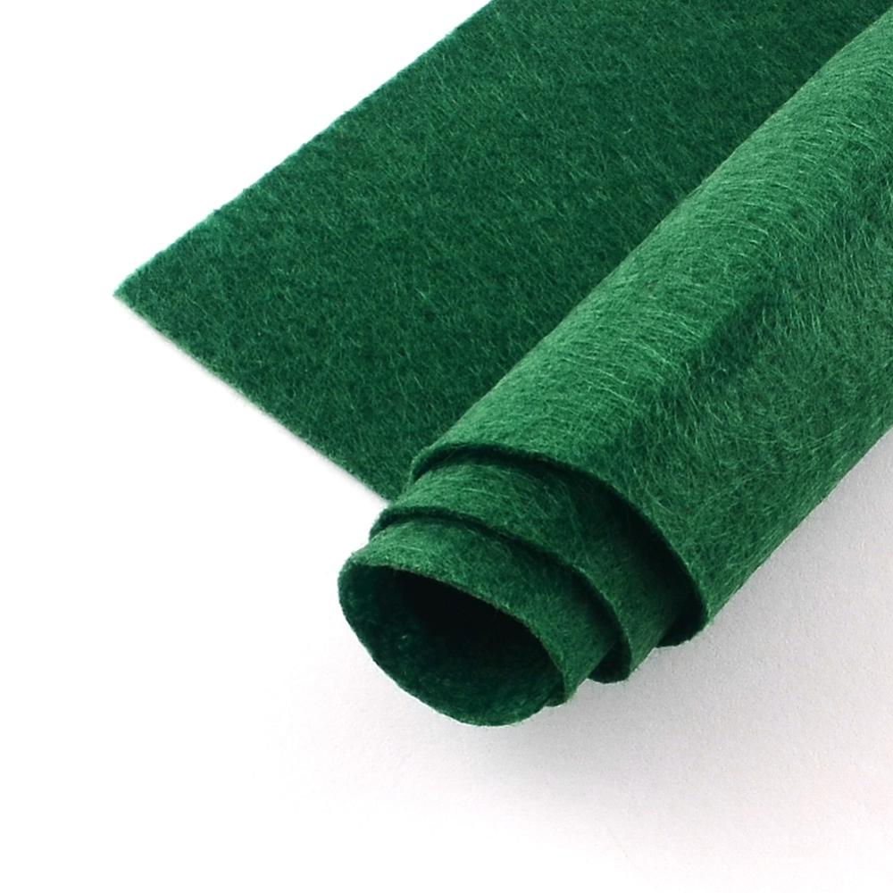 Polyester Felt Sheets Non Woven Green 30x30cm Square Pack of 2