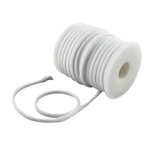 Load image into Gallery viewer, 2m x White Habotai Stretchy Spandex 5mm Thong Cord
