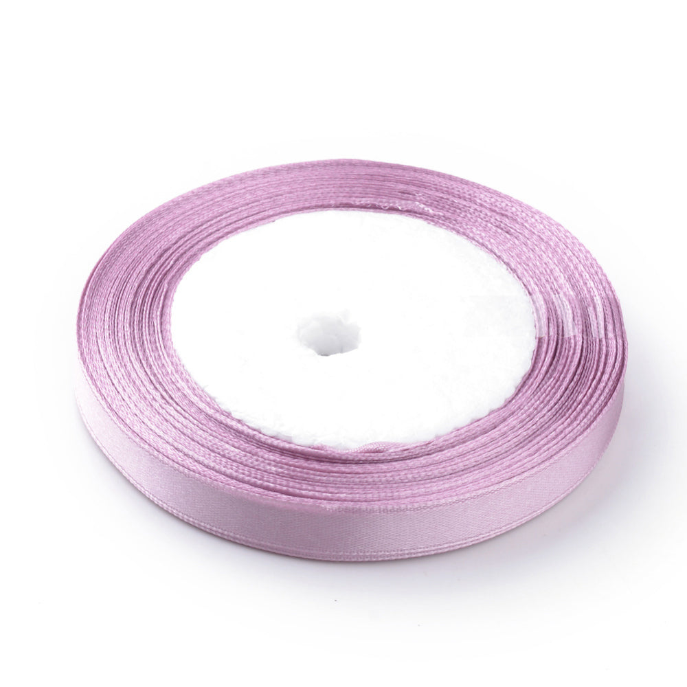 Single Face Satin Ribbon 6mm - Plum