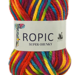 Cygnet Tropic Super Chunky Acrylic Knitting Yarn (Maccaw 203)