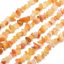 Load image into Gallery viewer, Long Strand Of 240+ Yellow Jade 5-8mm Chip Beads