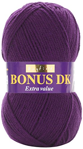 Hayfield Bonus DK Double Knitting, Purple (840), 100g by Sirdar