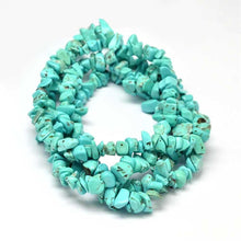 Load image into Gallery viewer, 1 Strand (200+) Dyed Natural Howlite Gemstone Chips 5 - 10mm