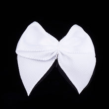 Load image into Gallery viewer, Pack of 30 Polyester Bowknot Bows 3.5cm - White