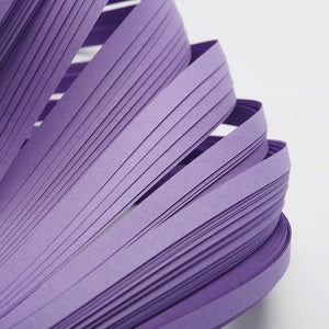 Paper Quilling Strips Purple 53cm x 5mm Pack of 110+