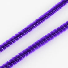 Load image into Gallery viewer, Pack of 50 Violet Pipe Cleaners, Chenille Craft Wire
