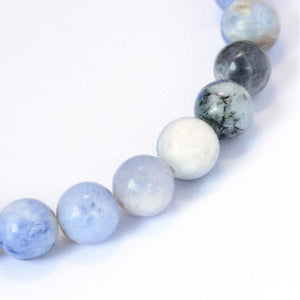 Strand Of 40+ Blue Sodalite 8mm Plain Round Beads