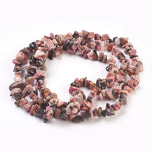 Load image into Gallery viewer, Long Strand Of 240+ Natural Rhodonite 5-8mm Chip Beads