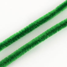 Load image into Gallery viewer, Pack of 50 Green Pipe Cleaners, Chenille Craft Wire