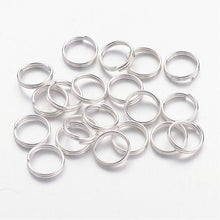 Load image into Gallery viewer, Pack of 200 Iron Split Rings, 8 x 1.4mm