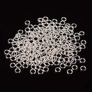 Pack of 200 Iron Split Rings, 6 x 1.4mm