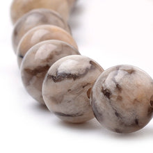 Load image into Gallery viewer, Strand of Natural Feldspar Round Beads - 6mm