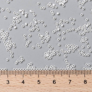 TOHO Japanese Seed Beads,10g approx 3000 Beads, Round, 15/0 Opaque - White