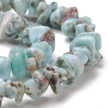 Load image into Gallery viewer, Natural Larimar Chip 5 - 8mm Beads