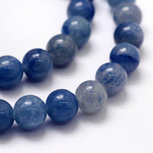 Load image into Gallery viewer, Natural Blue Aventurine Beads Loose Beads Round 8mm