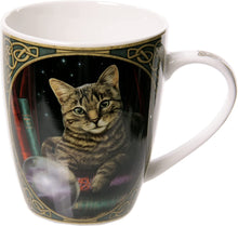 Load image into Gallery viewer, Lisa Parker Fortune Teller Cat Porcelain Mug, Tea Coffee Hot Drinks Microwave &amp; Dishwasher Safe