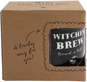Witches Brew Porcelain Mug, Tea Coffee Hot Drinks Microwave & Dishwasher Safe