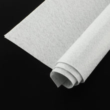 Load image into Gallery viewer, Polyester Felt Sheets Non Woven White 30x30cm Square Pack of 2