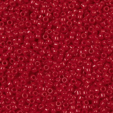 TOHO Japanese Seed Beads,10g approx 920 Beads, Round, 11/0 Opaque - Cerise