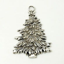 Load image into Gallery viewer, Pack 30 Grams Antique Silver Tibetan Random Shapes &amp; Sizes Charms (TREE)