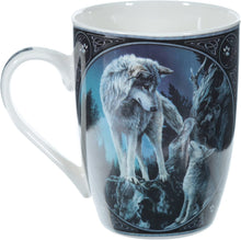 Load image into Gallery viewer, Lisa Parker Guidance Wolf Design Porcelain Mug, Tea Coffee Hot Drinks Microwave &amp; Dishwasher Safe