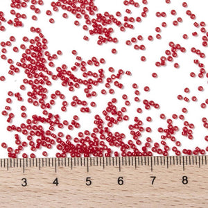 TOHO Japanese Seed Beads,10g approx 920 Beads, Round, 11/0 Opaque - Cerise