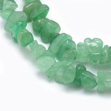 Load image into Gallery viewer, Long Strand Of 240+ Green Aventurine 5-8mm Chip Beads