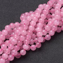 Load image into Gallery viewer, Rose Quartz Beads Plain Round 6mm Strand of 60+